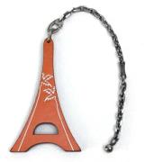 Pre-owned Leather key-holders Hermès Vintage , Orange , Unisex