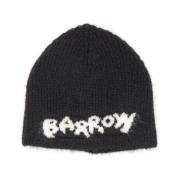 Luxe Mohair Blend Beanie Hat Barrow , Black , Unisex