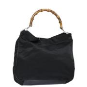 Pre-owned Nylon gucci-bags Gucci Vintage , Black , Dames