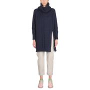 Aran Seams Coltrui Breiwerk Stella McCartney , Blue , Dames