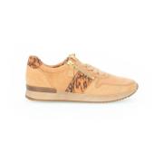 Beige fluwelen sneakers Gabor , Beige , Dames