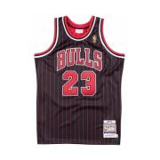 Michael Jordan Chicago Bulls Shirt Mitchell & Ness , Black , Heren