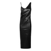 Elegante Zwarte Jurk voor Vrouwen Patrizia Pepe , Black , Dames