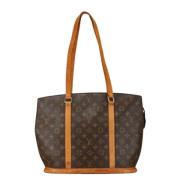 Pre-owned Canvas totes Louis Vuitton Vintage , Brown , Dames