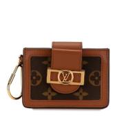 Pre-owned Canvas wallets Louis Vuitton Vintage , Brown , Dames