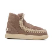 Beige Sneakers voor Vrouwen Aw24 Mou , Brown , Dames