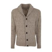 Stijlvolle V-hals Cardigan Ballantyne , Beige , Heren