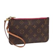 Pre-owned Canvas shoulder-bags Louis Vuitton Vintage , Brown , Dames