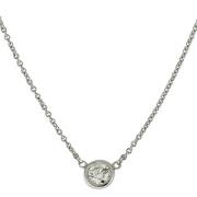 Pre-owned Platinum necklaces Tiffany & Co. Pre-owned , White , Dames