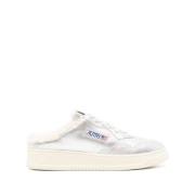 Zilveren Medalist Low Women Sneakers Autry , Gray , Dames