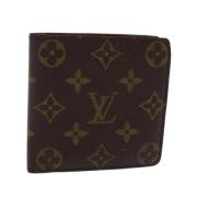 Pre-owned Canvas wallets Louis Vuitton Vintage , Brown , Dames