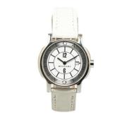 Pre-owned Stainless Steel watches Bvlgari Vintage , White , Dames