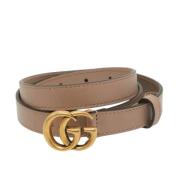 Pre-owned Leather belts Gucci Vintage , Pink , Dames