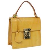 Pre-owned Leather louis-vuitton-bags Louis Vuitton Vintage , Yellow , ...