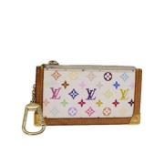 Pre-owned Canvas wallets Louis Vuitton Vintage , White , Dames