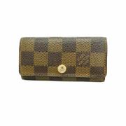 Pre-owned Fabric key-holders Louis Vuitton Vintage , Brown , Dames