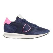 Blauwe Sneakers voor Vrouwen Aw24 Philippe Model , Blue , Dames