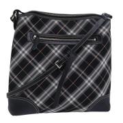 Pre-owned Nylon shoulder-bags Burberry Vintage , Black , Dames