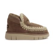 Beige Sneakers voor Vrouwen Mou , Beige , Dames