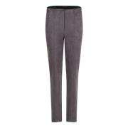 Slim Fit Basic Broek Betty Barclay , Purple , Dames