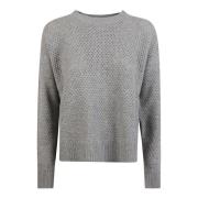 Grijze Sweaters voor een stijlvolle look Moschino , Gray , Dames