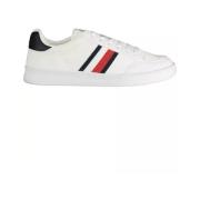 witte logo sneakers Tommy Hilfiger , White , Heren