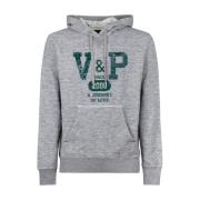 Grijze hoodie met verweerd effect Golden Goose , Gray , Heren