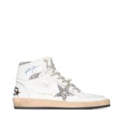 Sky Star Sneakers met Glitterdetail Golden Goose , White , Dames