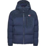 Blauwe buitenkleding jas Aw23 Tommy Jeans , Blue , Heren