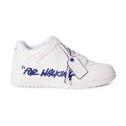 Witte Handtekening Sneakers Off White , White , Heren