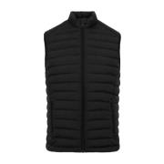 Heren Zwarte Textielvest Ecoalf , Black , Heren