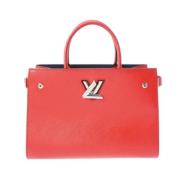 Pre-owned Leather louis-vuitton-bags Louis Vuitton Vintage , Red , Dam...