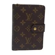 Pre-owned Canvas wallets Louis Vuitton Vintage , Brown , Dames