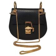 Pre-owned Leather shoulder-bags Chloé Pre-owned , Black , Dames