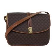 Pre-owned Leather celine-bags Celine Vintage , Brown , Dames