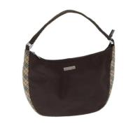 Pre-owned Nylon shoulder-bags Burberry Vintage , Brown , Dames