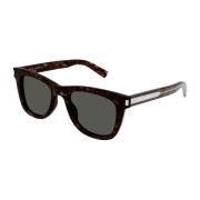 SL 712 002 Sunglasses Saint Laurent , Brown , Heren