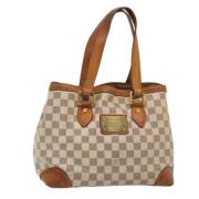 Pre-owned Canvas louis-vuitton-bags Louis Vuitton Vintage , Beige , Da...