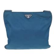 Pre-owned Fabric prada-bags Prada Vintage , Blue , Dames