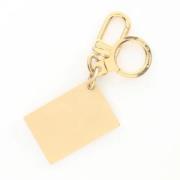 Pre-owned Metal key-holders Louis Vuitton Vintage , Yellow , Dames