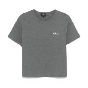 TPR T-shirt Cohbq-F26390 A.p.c. , Gray , Dames