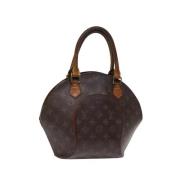 Pre-owned Coated canvas handbags Louis Vuitton Vintage , Brown , Dames