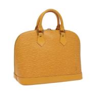 Pre-owned Leather louis-vuitton-bags Louis Vuitton Vintage , Yellow , ...