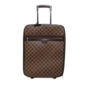 Pre-owned Canvas travel-bags Louis Vuitton Vintage , Brown , Dames