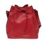 Pre-owned Leather louis-vuitton-bags Louis Vuitton Vintage , Red , Dam...