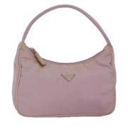 Pre-owned Nylon prada-bags Prada Vintage , Pink , Dames