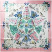 Pre-owned Silk scarves Hermès Vintage , Multicolor , Dames