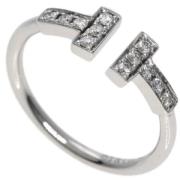 Pre-owned White Gold rings Tiffany & Co. Pre-owned , Gray , Dames