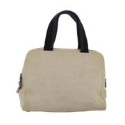 Pre-owned Canvas prada-bags Prada Vintage , Beige , Dames