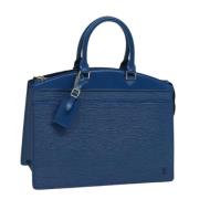 Pre-owned Leather louis-vuitton-bags Louis Vuitton Vintage , Blue , Da...